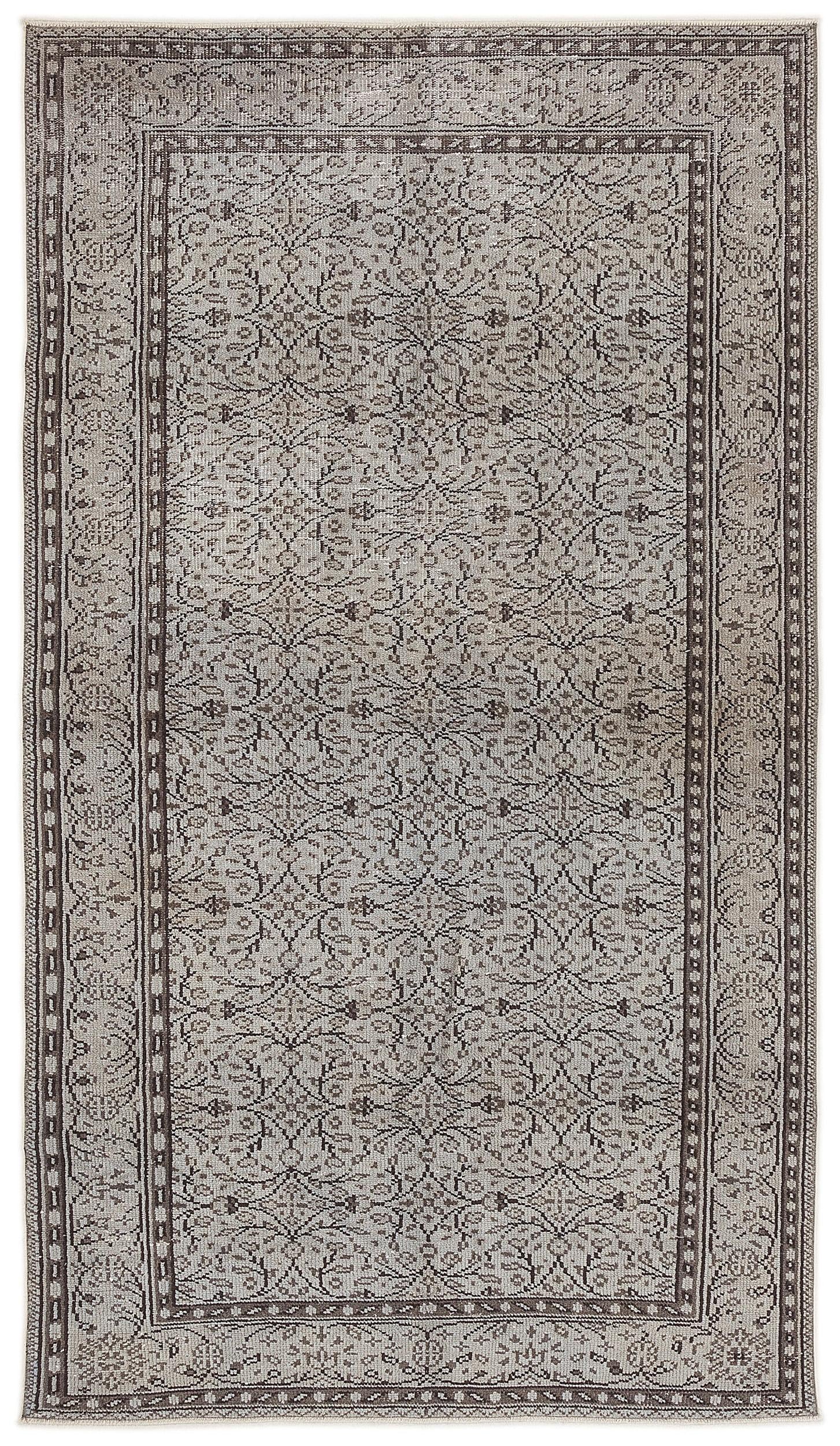 Paeviix - Vintage Floral Rug - 4'11 X 8'10
