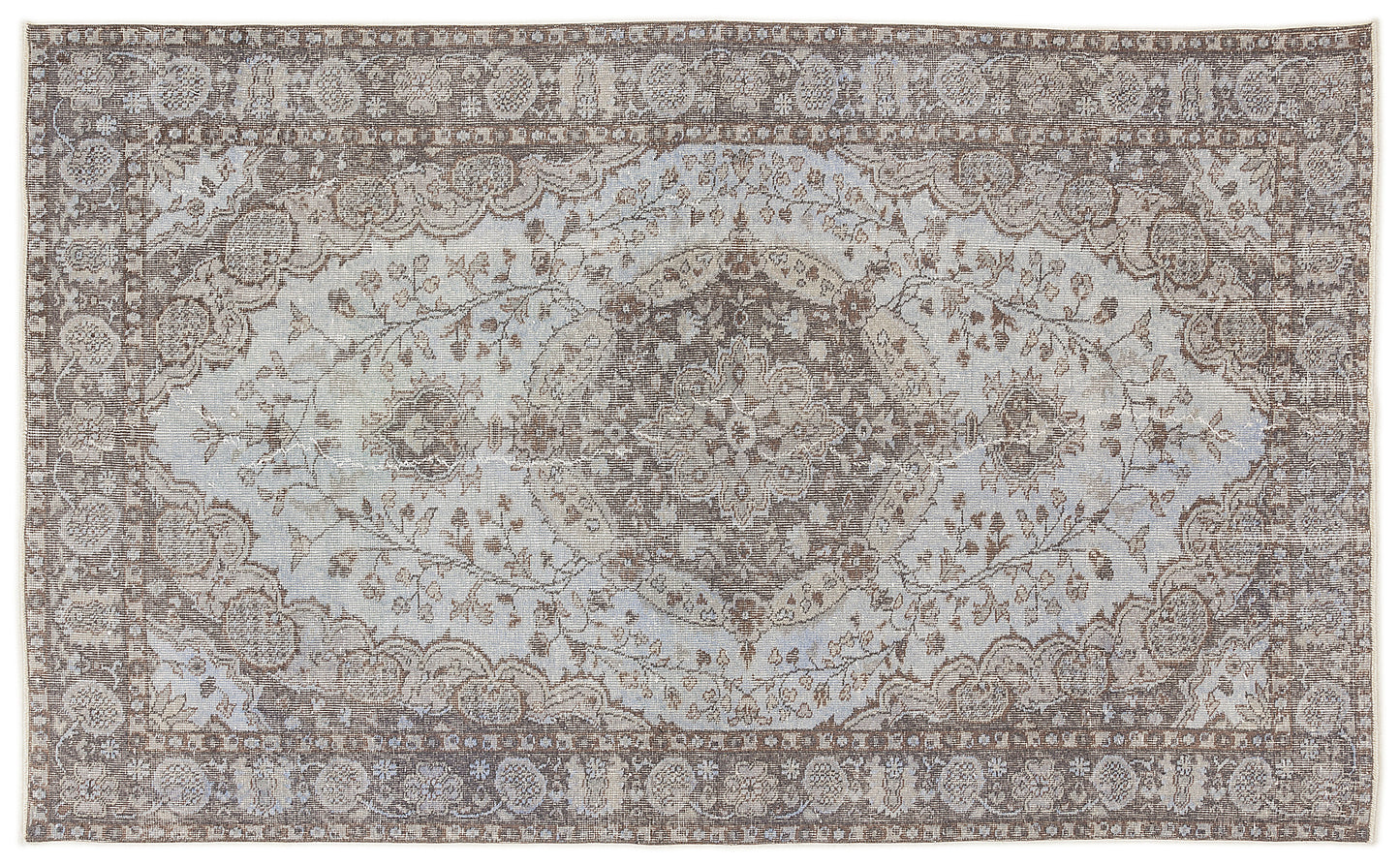 Seduas - Vintage Medallion Rug - 5'1 X 8'7