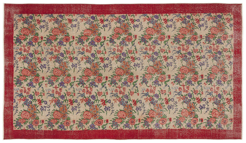 Load image 1 in gallery view. Diafian - Vintage Floral Rug - 5'3 X 9'6