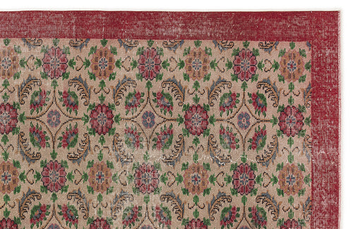 Load image 1 in gallery view. Steda - Vintage Floral Rug - 5'11 X 9'8