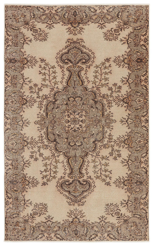 Load image 1 in gallery view. Caumina - Vintage Medallion Rug - 5'3 X 8'6