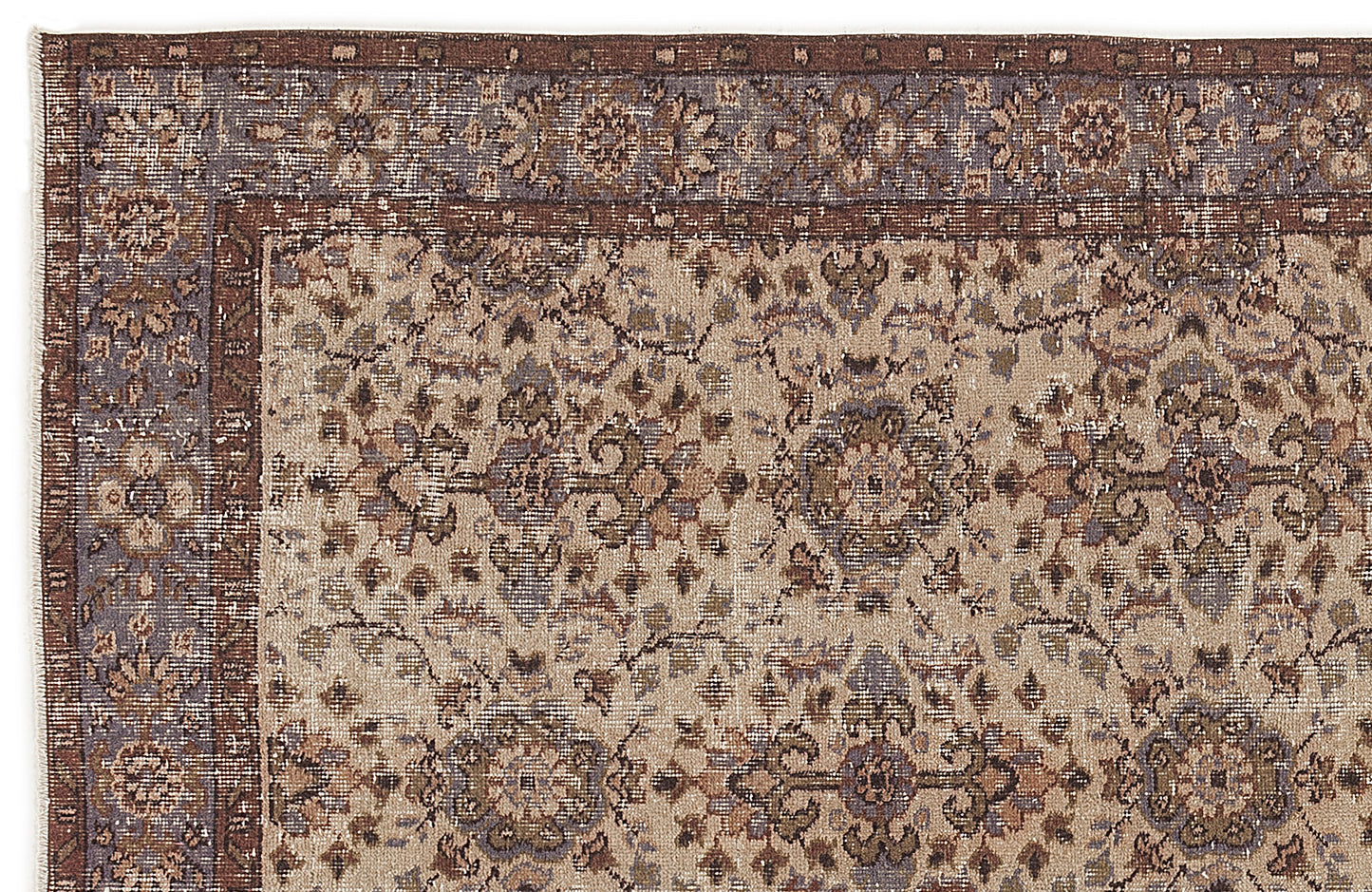 Vaihion - Vintage Floral Rug - 5'1 X 9'0
