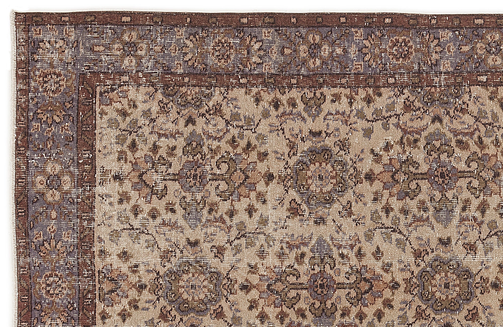 Vaihion - Vintage Floral Rug - 5'1 X 9'0