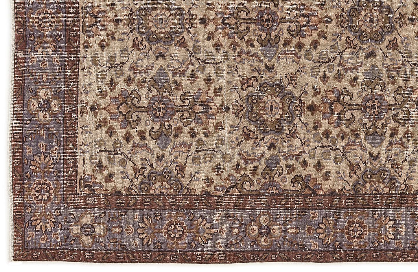 Vaihion - Vintage Floral Rug - 5'1 X 9'0