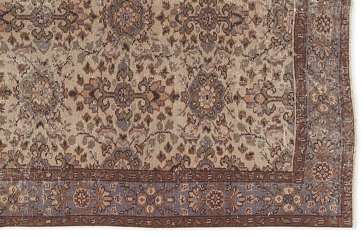 Vaihion - Vintage Floral Rug - 5'1 X 9'0