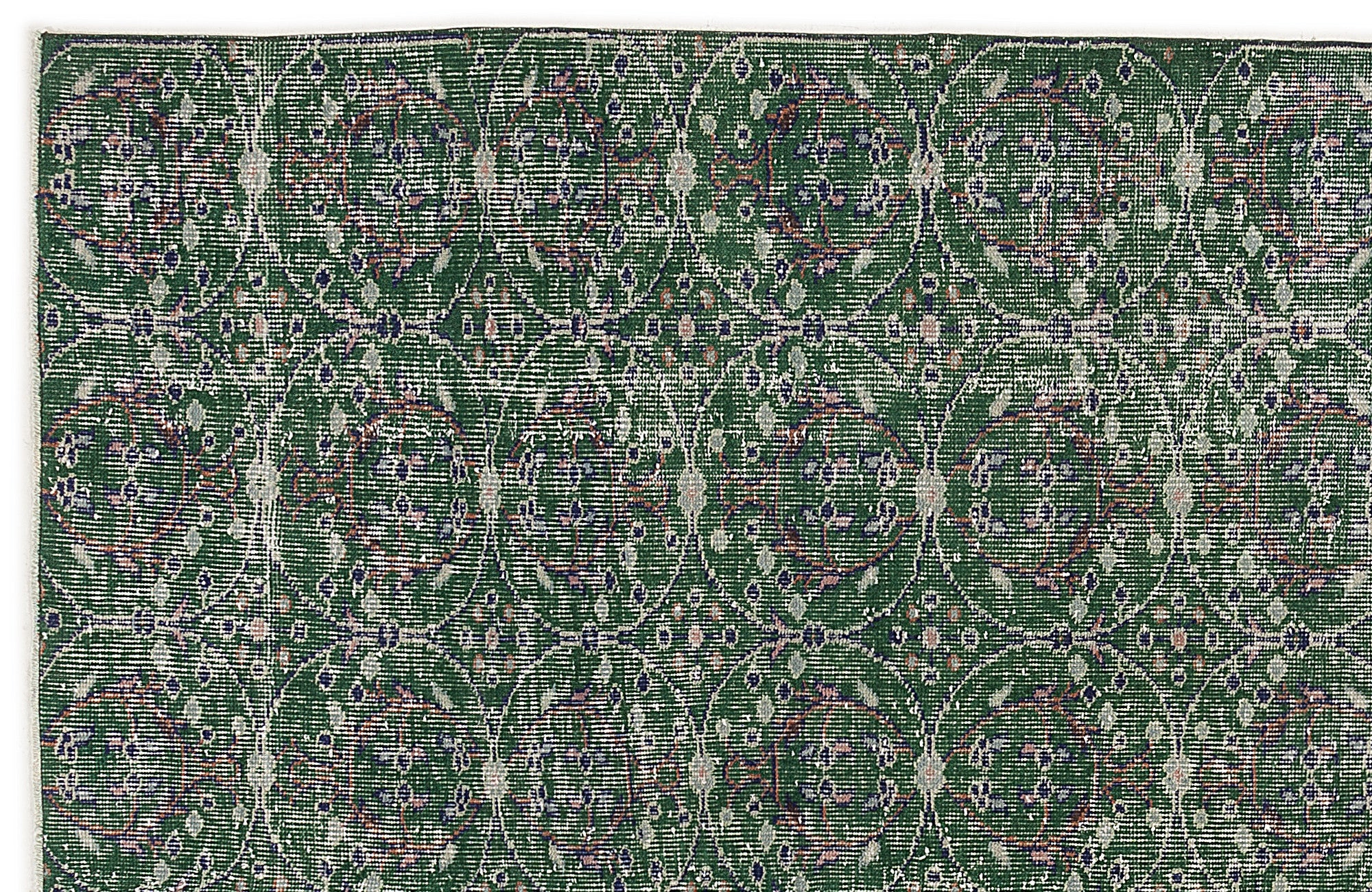 Blebova - Vintage Floral Rug - 5'8 X 8'11