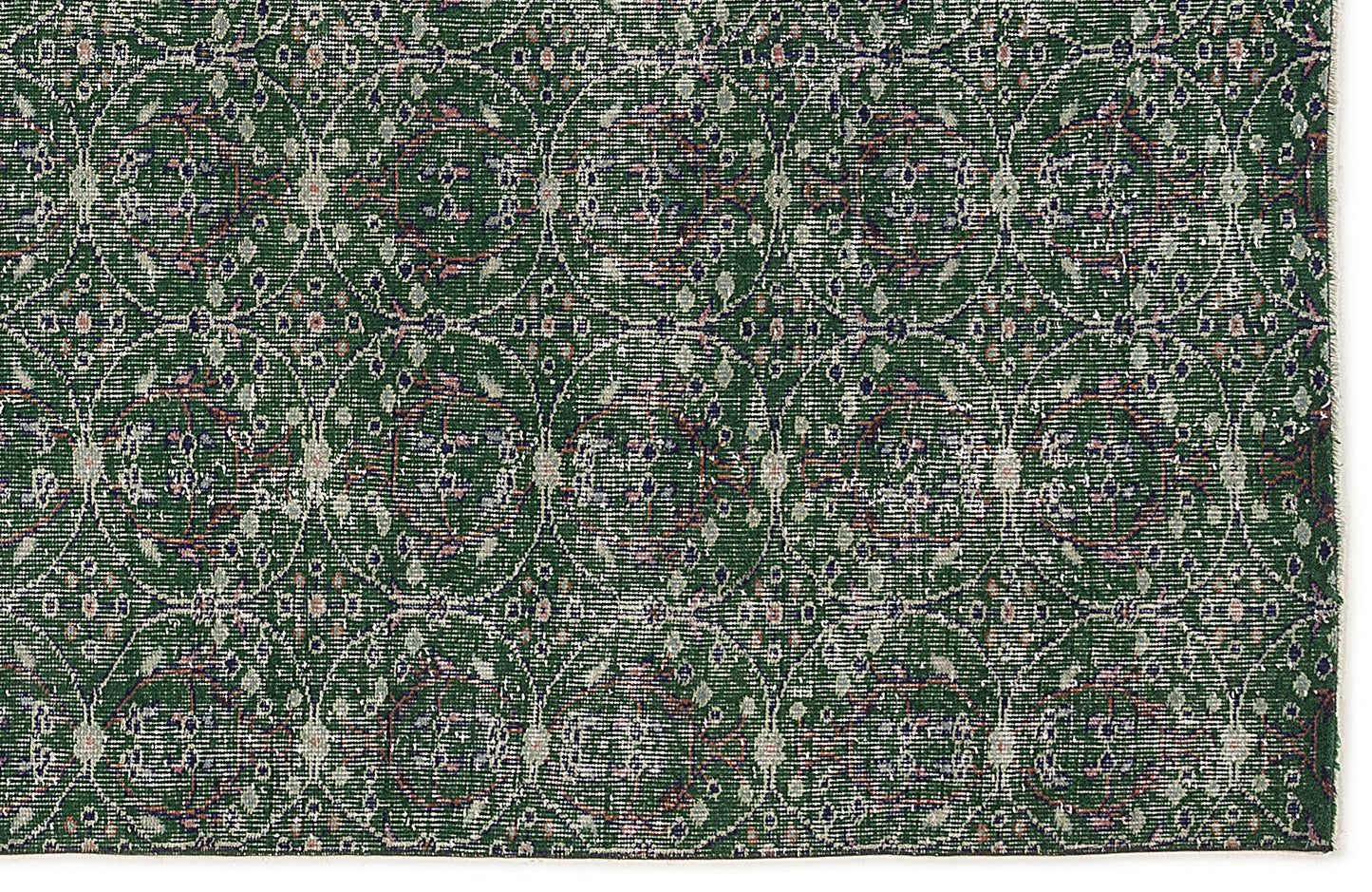 Blebova - Vintage Floral Rug - 5'8 X 8'11