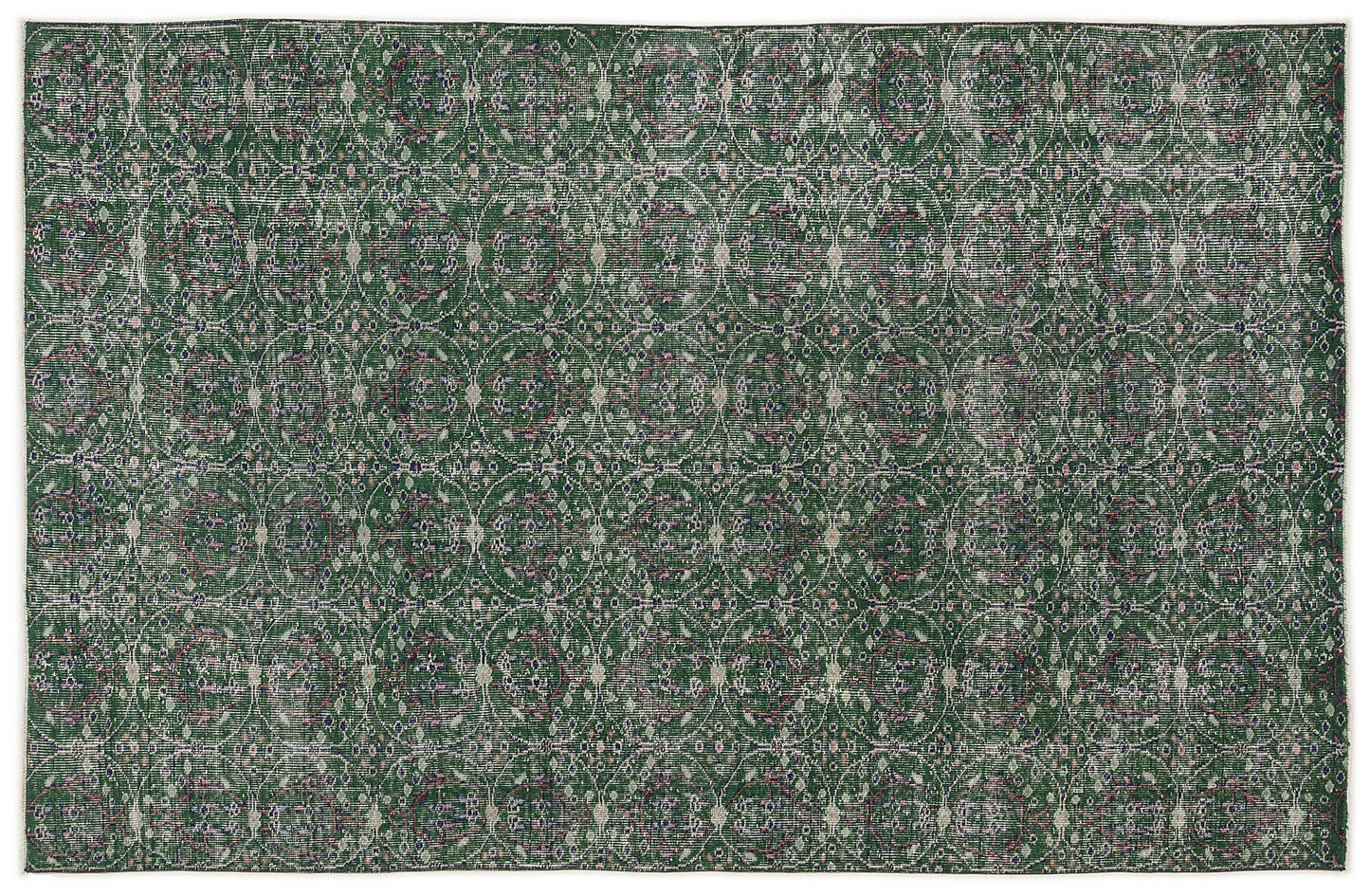 Blebova - Vintage Floral Rug - 5'8 X 8'11