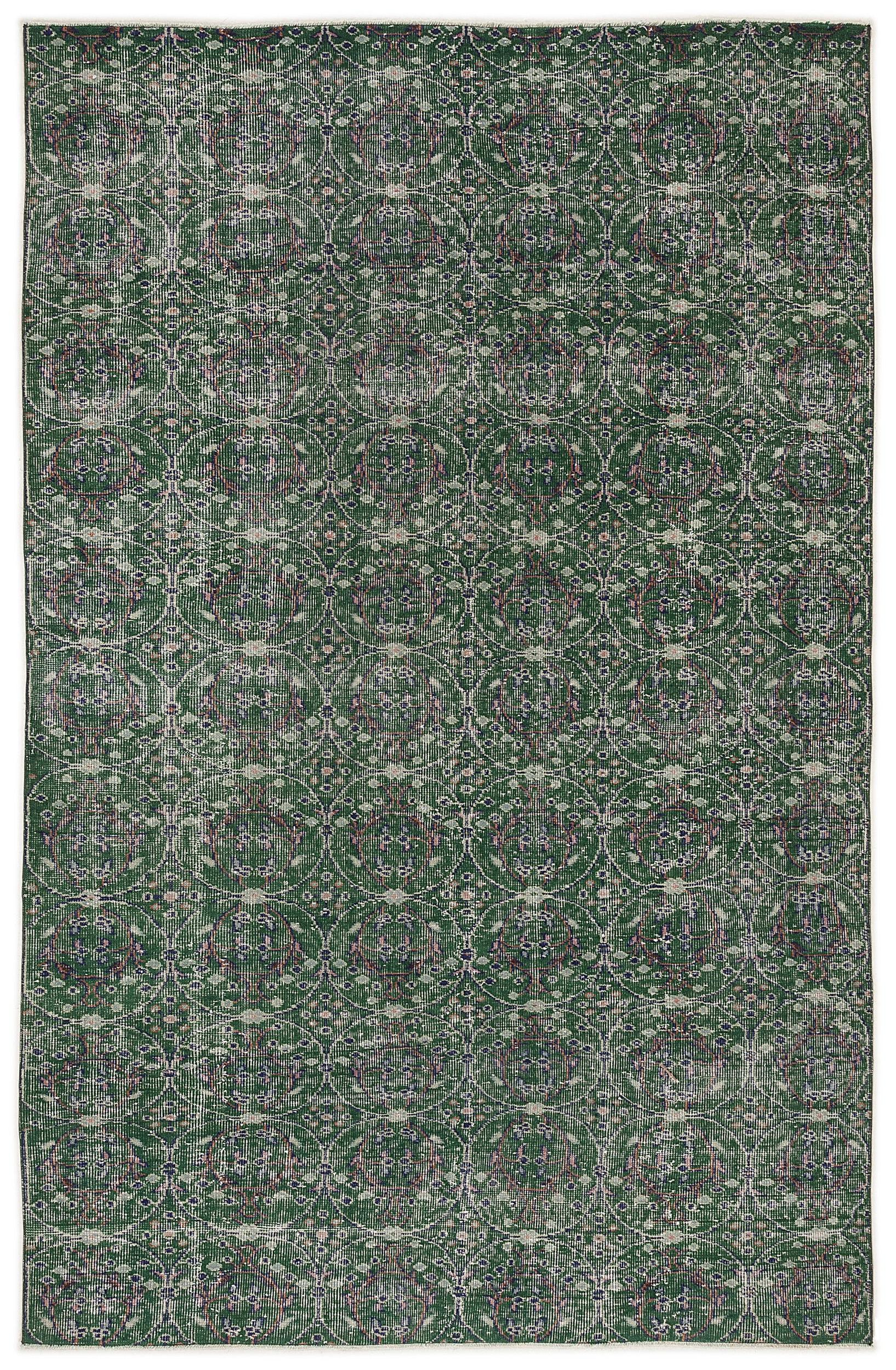 Blebova - Vintage Floral Rug - 5'8 X 8'11