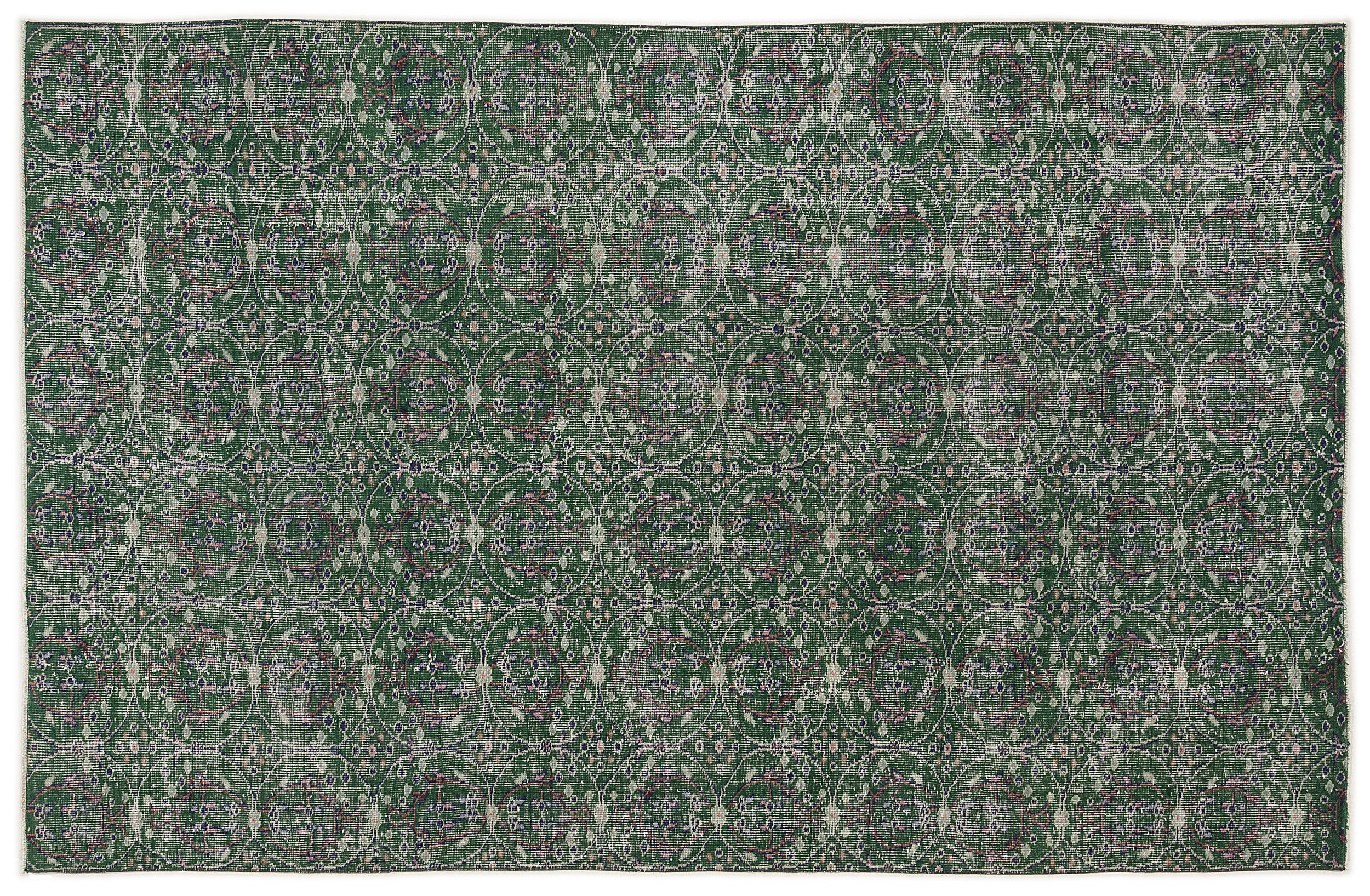 Blebova - Vintage Floral Rug - 5'8 X 8'11