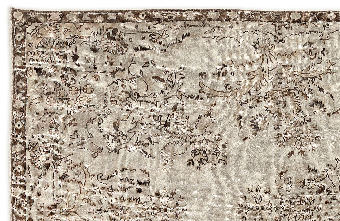 Maugisa - Vintage Floral Rug - 5'7 X 9'10