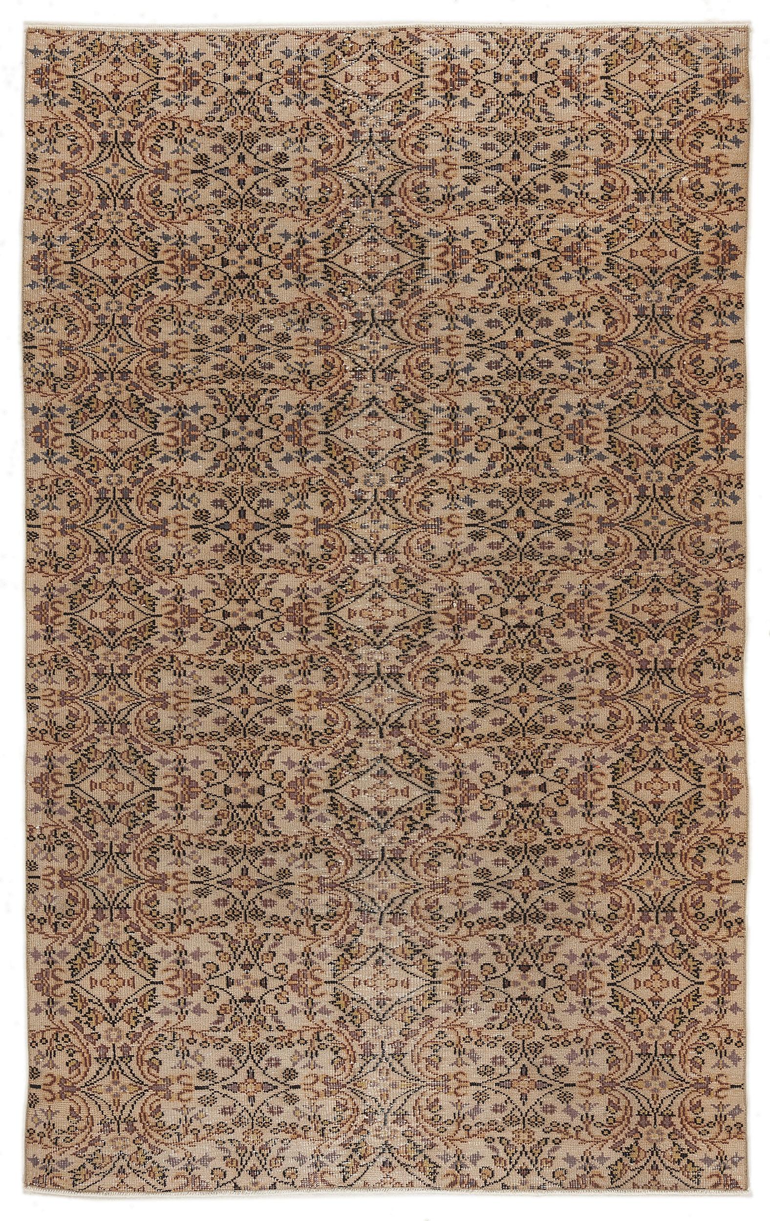 Crona - Vintage Floral Rug - 6'0 X 8'8