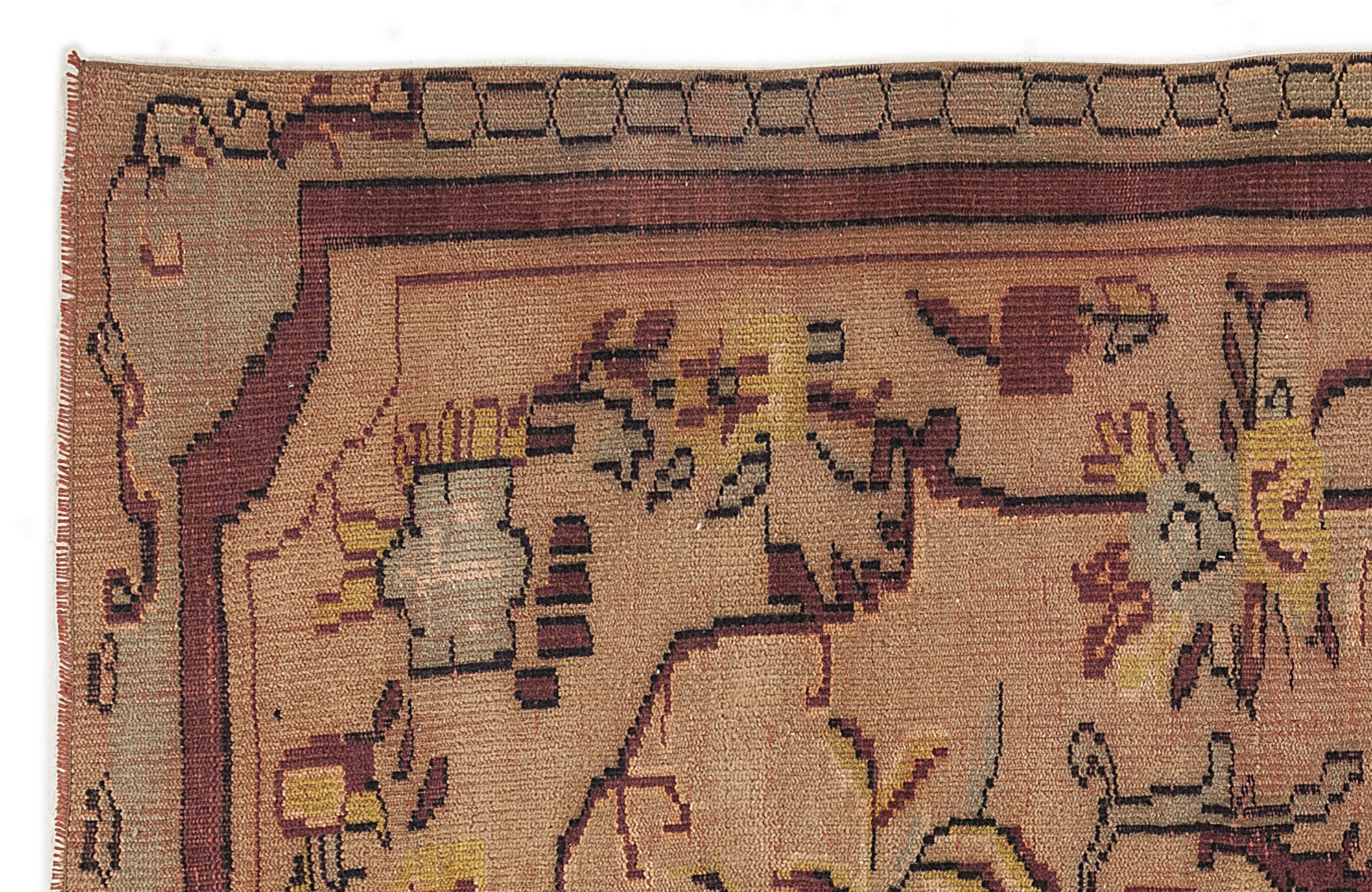 Fazoma - Vintage Medallion Rug - 5'9 X 9'2