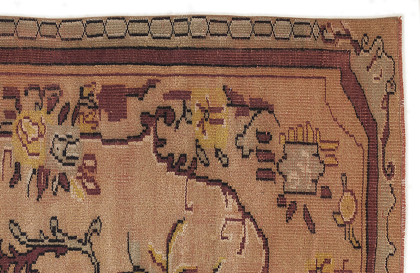 Fazoma - Vintage Medallion Rug - 5'9 X 9'2