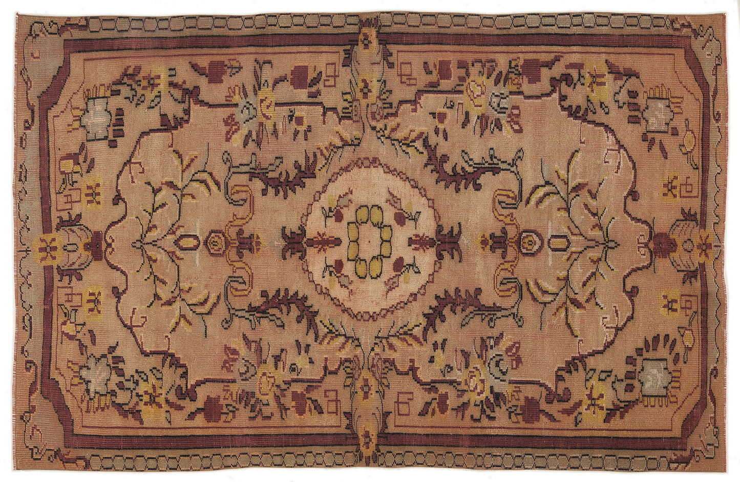 Fazoma - Vintage Medallion Rug - 5'9 X 9'2
