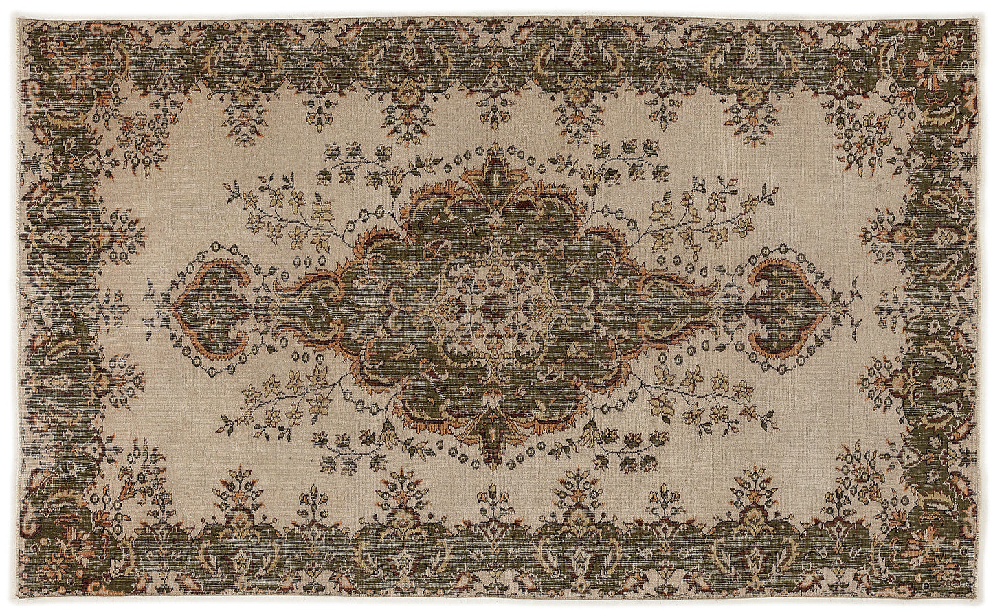 Fafais - Vintage Medallion Rug - 5'2 X 8'6