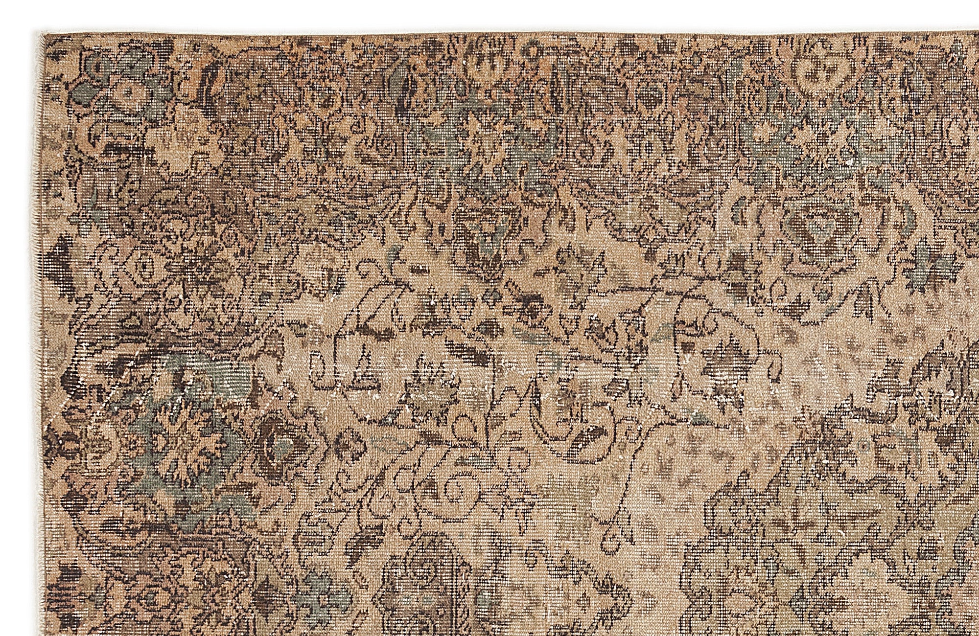 Frutusa - Vintage Medallion Rug - 5'5 X 9'2