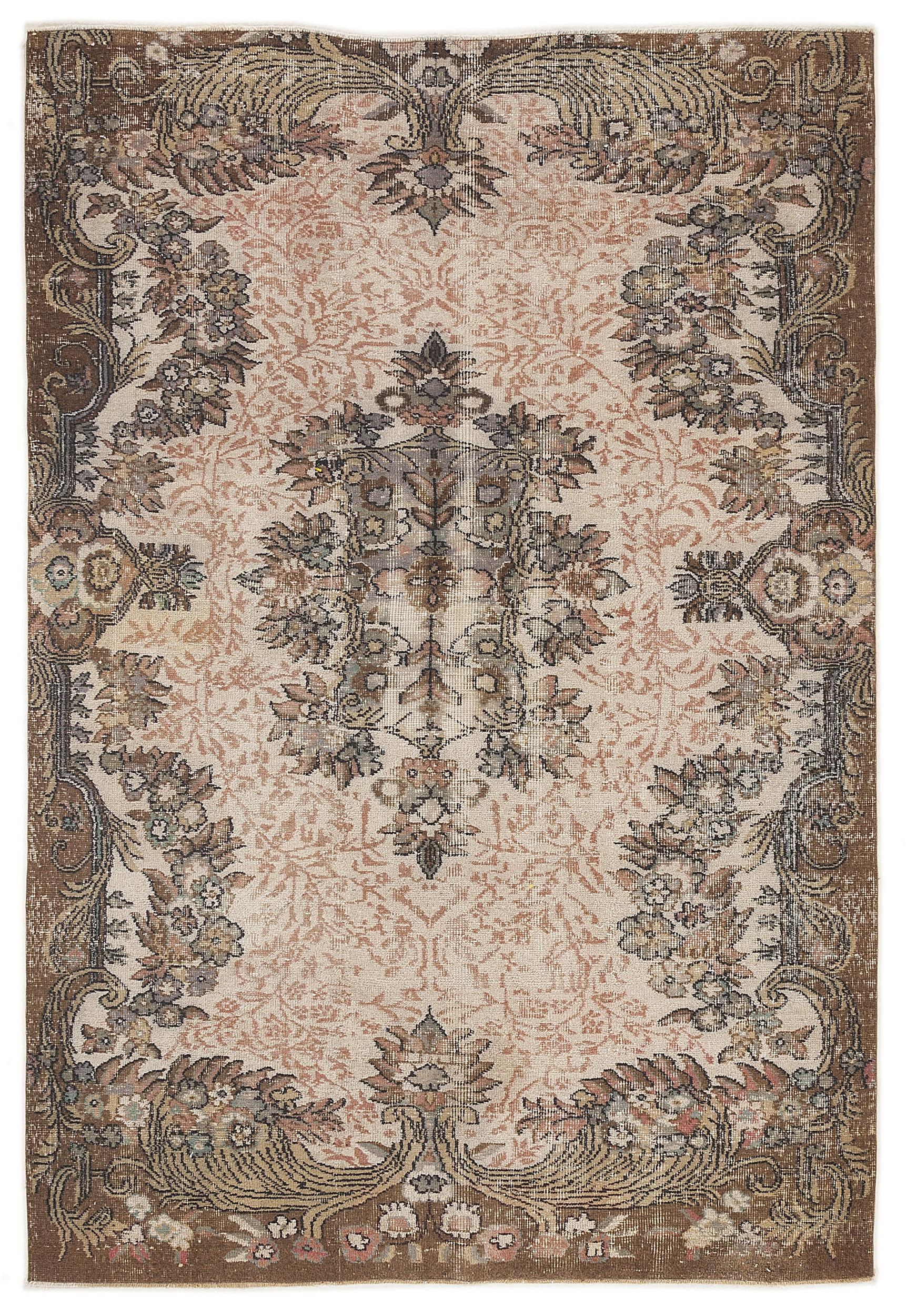 Frear - Vintage Medallion Rug - 5'11 X 8'8