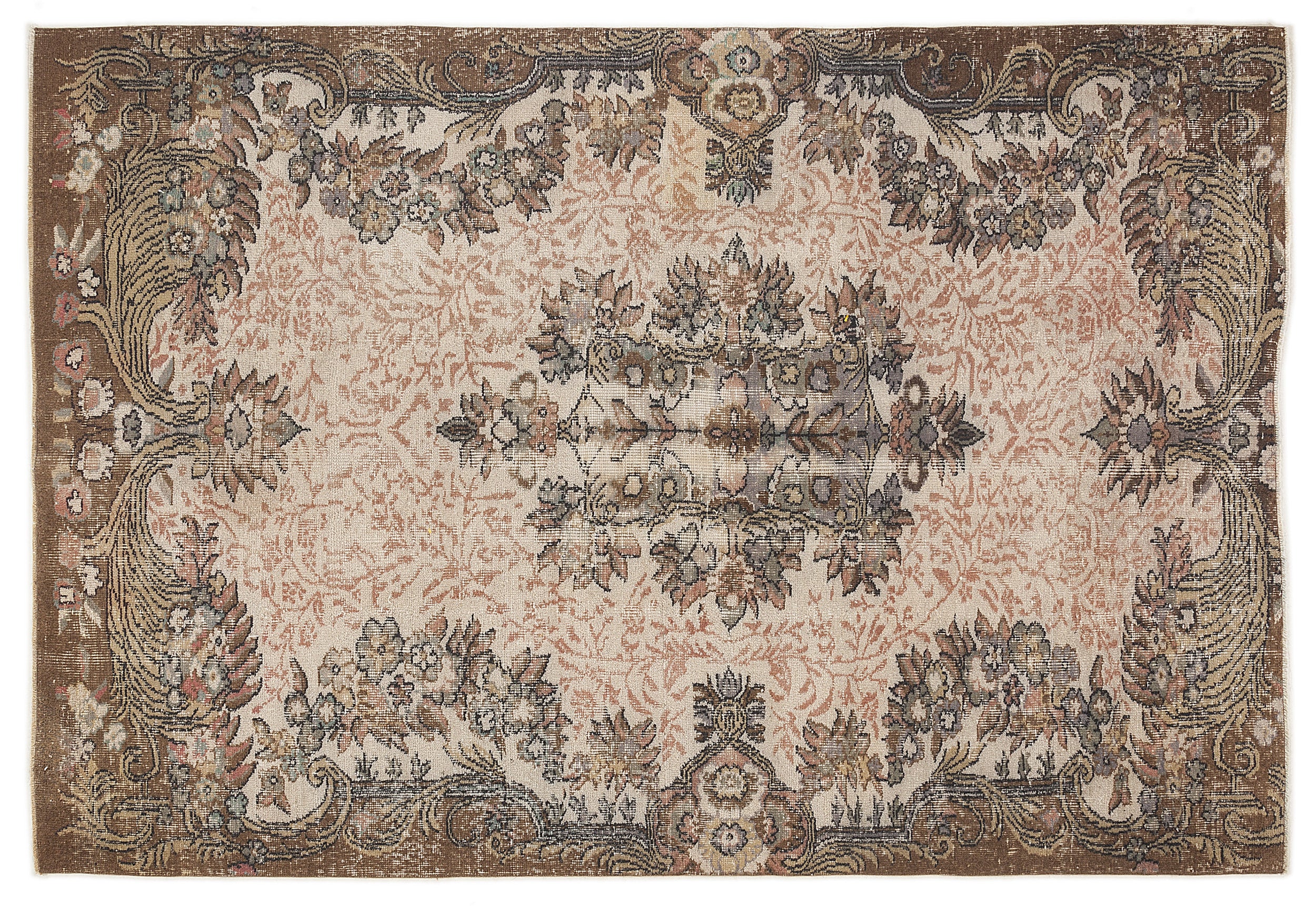 Frear - Vintage Medallion Rug - 5'11 X 8'8