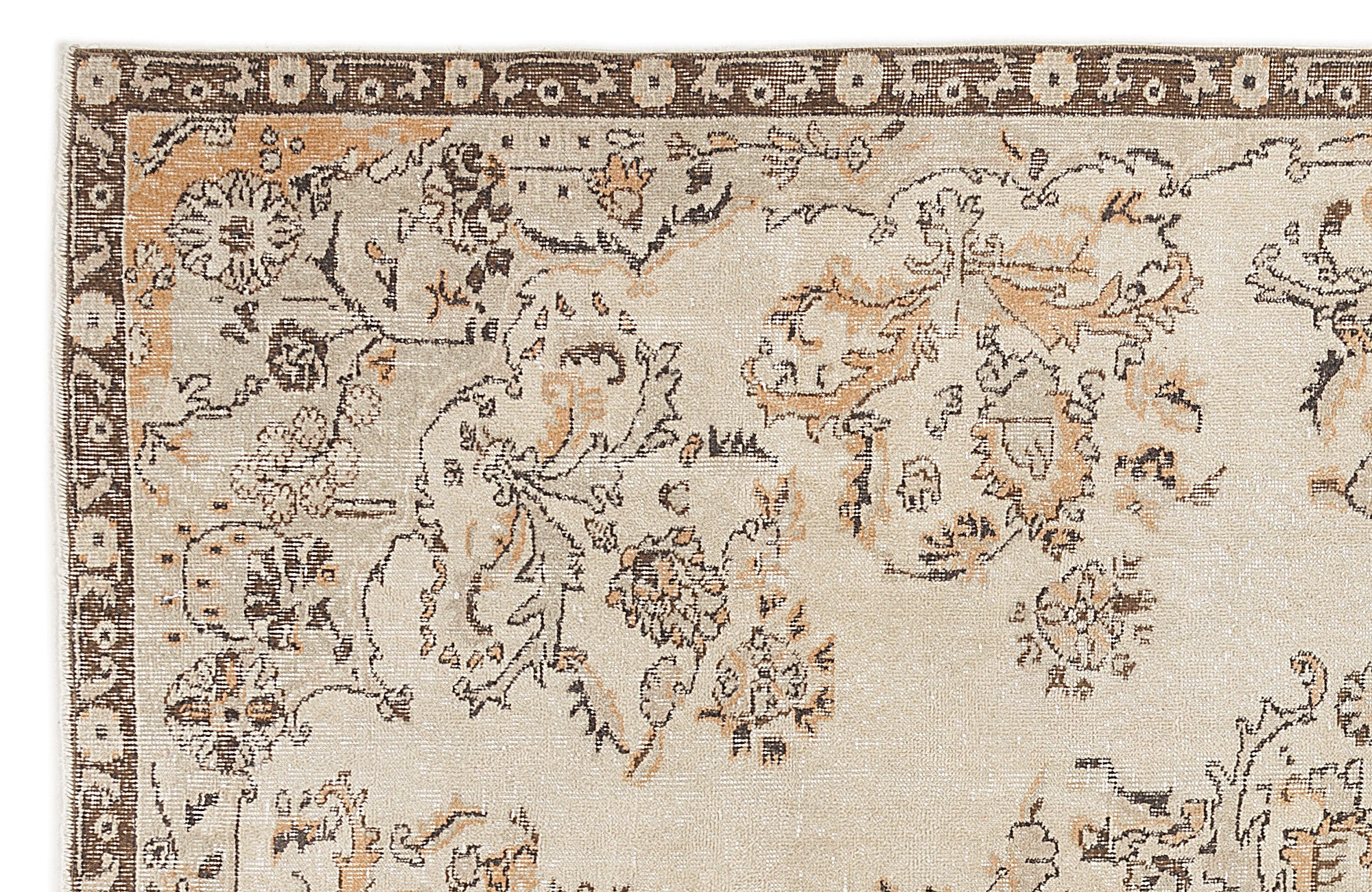 Clioda - Vintage Floral Rug - 6'5 X 10'4