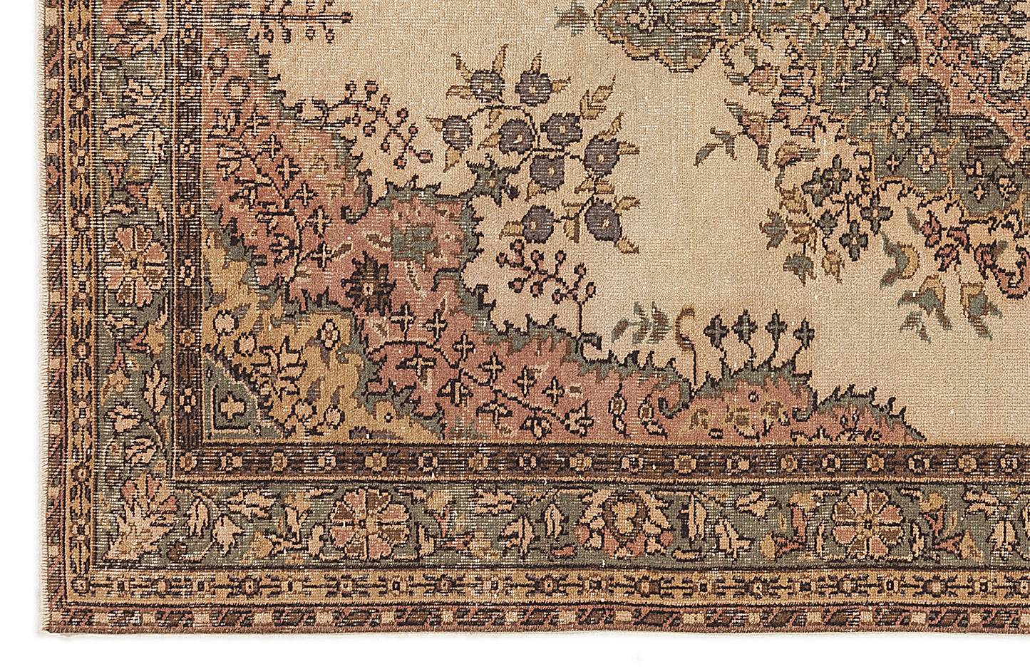 Vobeya - Vintage Medallion Rug - 5'6 X 9'2