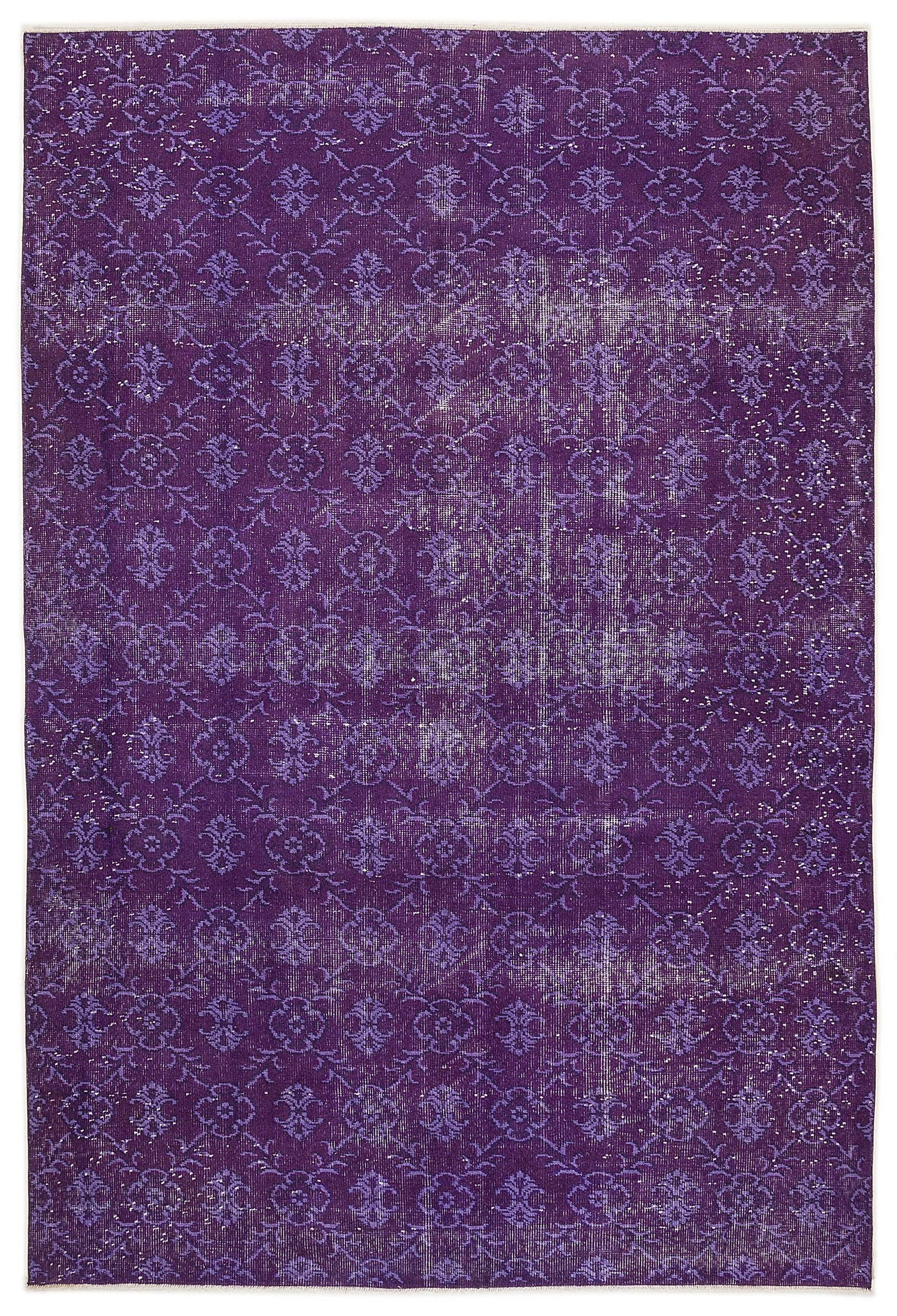 Corula - Vintage Floral Rug - 6'1 X 9'1