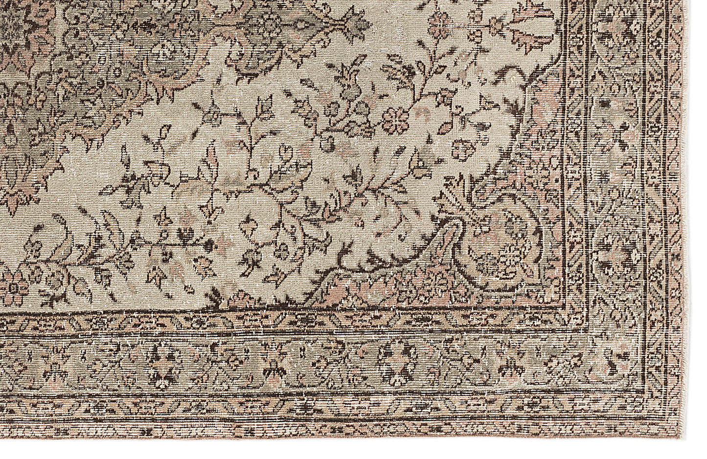 Mevesa - Vintage Medallion Rug - 5'4 X 8'11