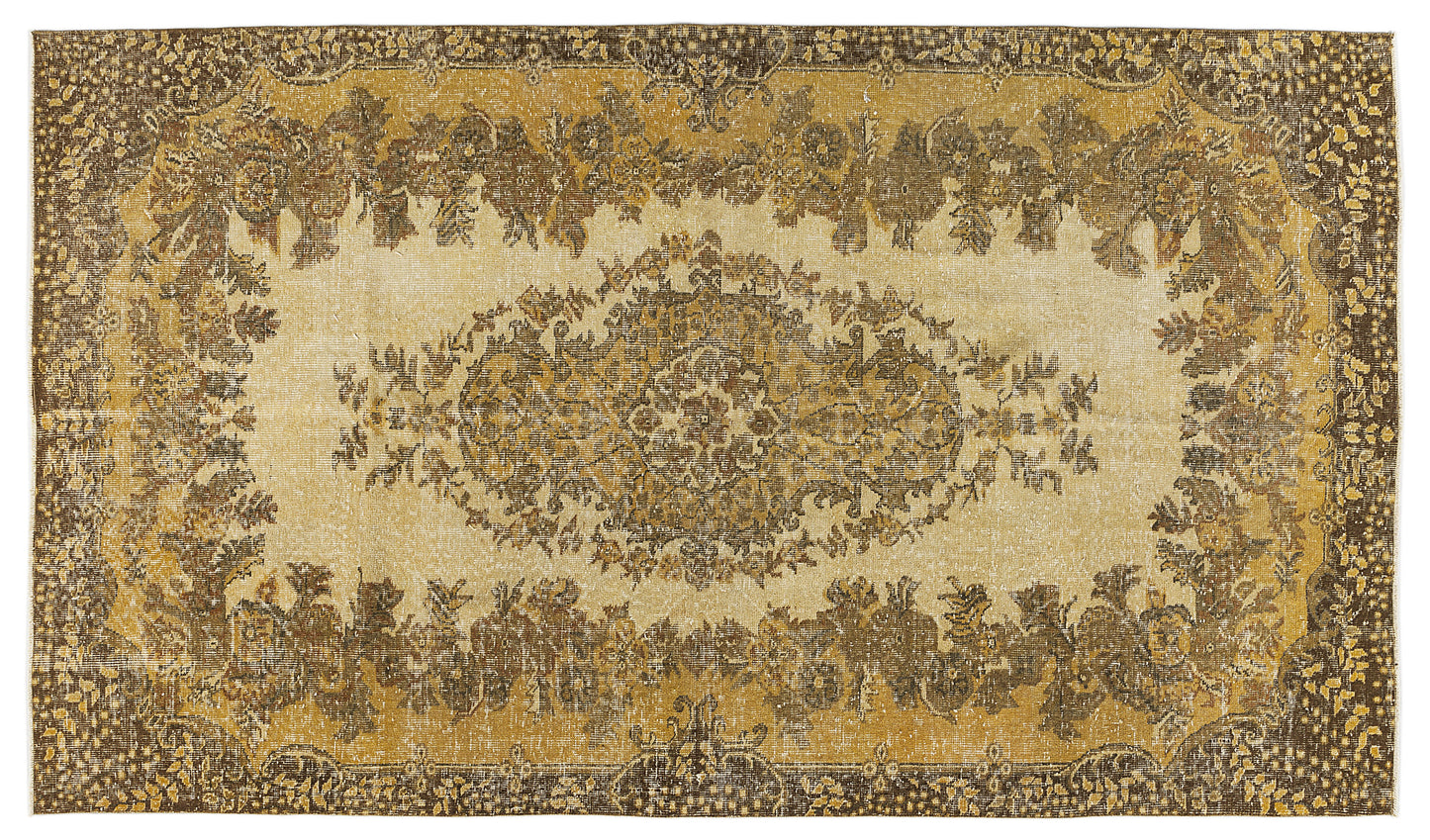 Bisona - Vintage Medallion Rug - 5'3 X 9'5