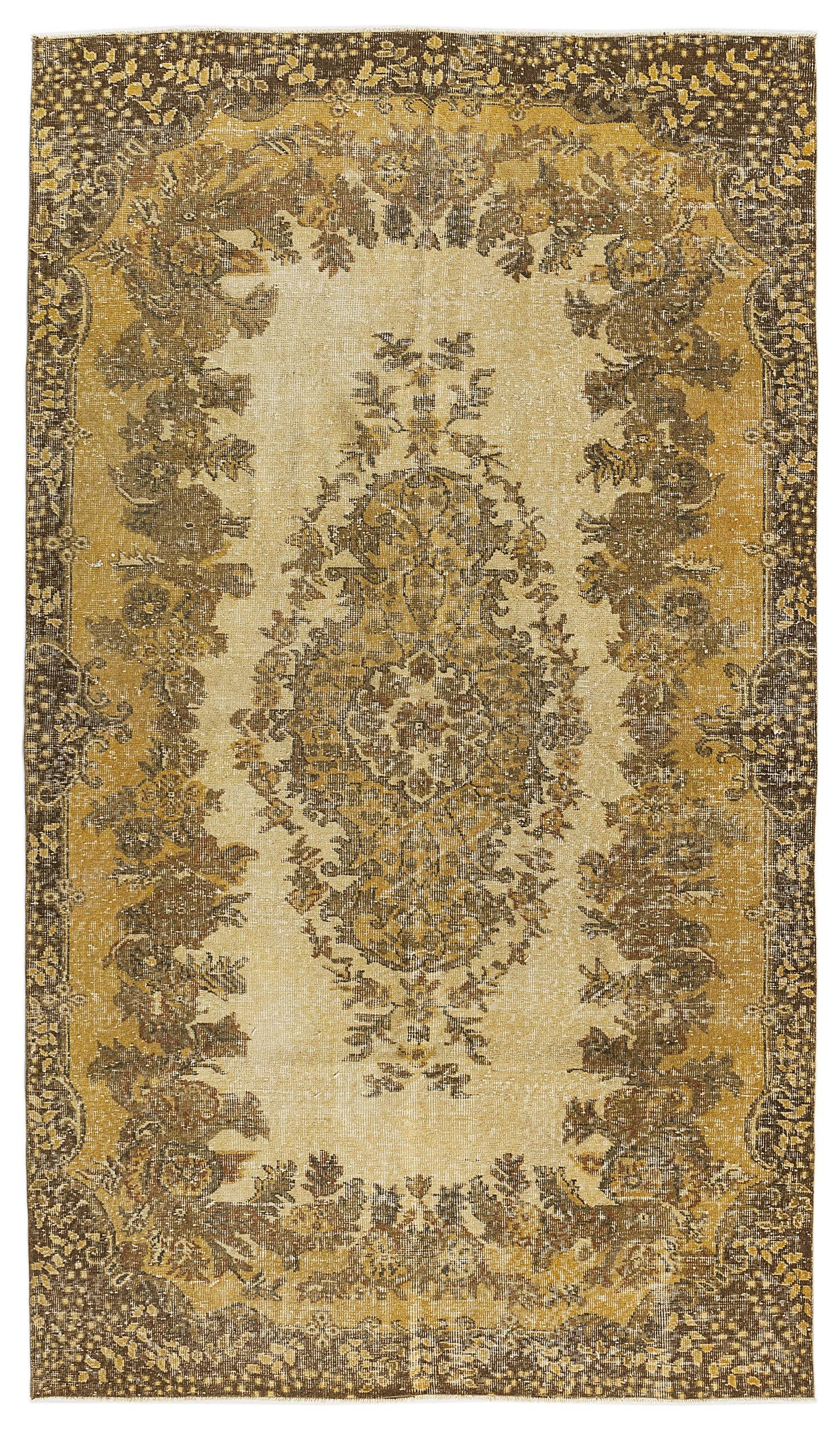 Bisona - Vintage Medallion Rug - 5'3 X 9'5