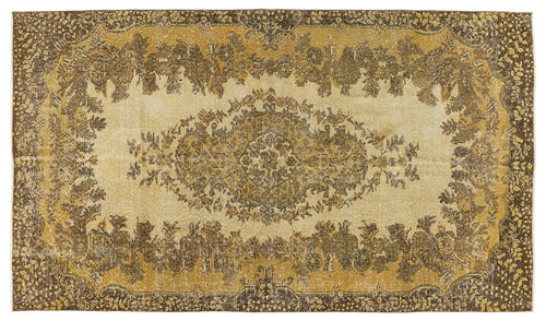 Load image 1 in gallery view. Bisona - Vintage Medallion Rug - 5'3 X 9'5