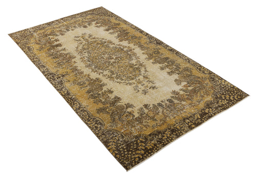 Load image 1 in gallery view. Bisona - Vintage Medallion Rug - 5'3 X 9'5