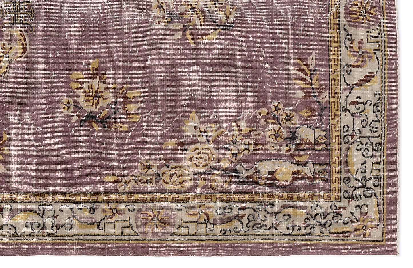 Tralara - Vintage Medallion Rug - 5'9 X 9'11