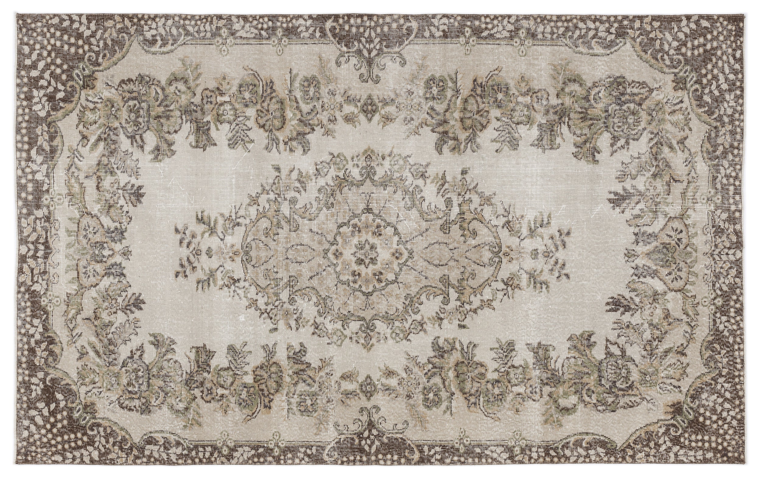 Droas - Vintage Medallion Rug - 5'8 X 9'3