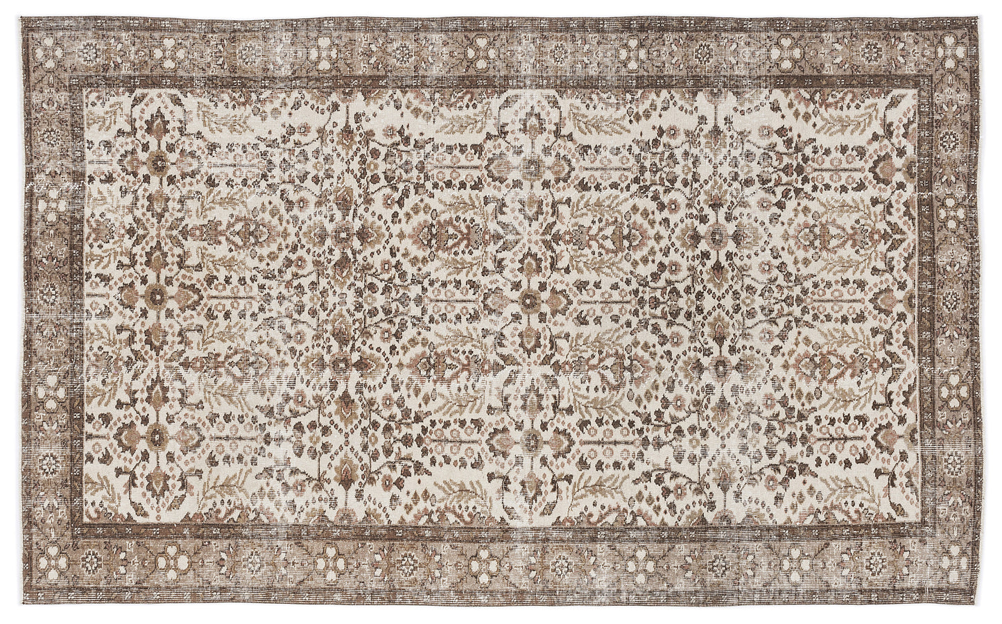 Keakoar - Vintage Floral Rug - 5'5 X 8'11
