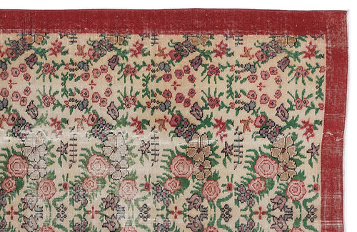 Bild 1 in Galerieansicht laden. Ranuus - Vintage Floral Rug - 5'4 X 9'4