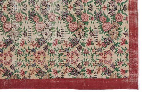 Bild 1 in Galerieansicht laden. Ranuus - Vintage Floral Rug - 5'4 X 9'4