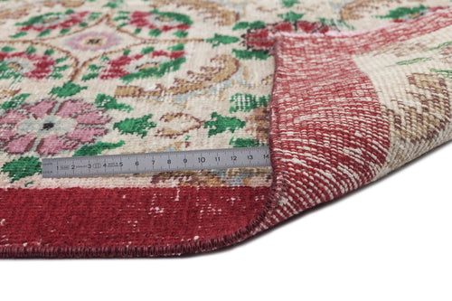 Load image 1 in gallery view. Kanala - Vintage Floral Rug - 5'5 X 8'10