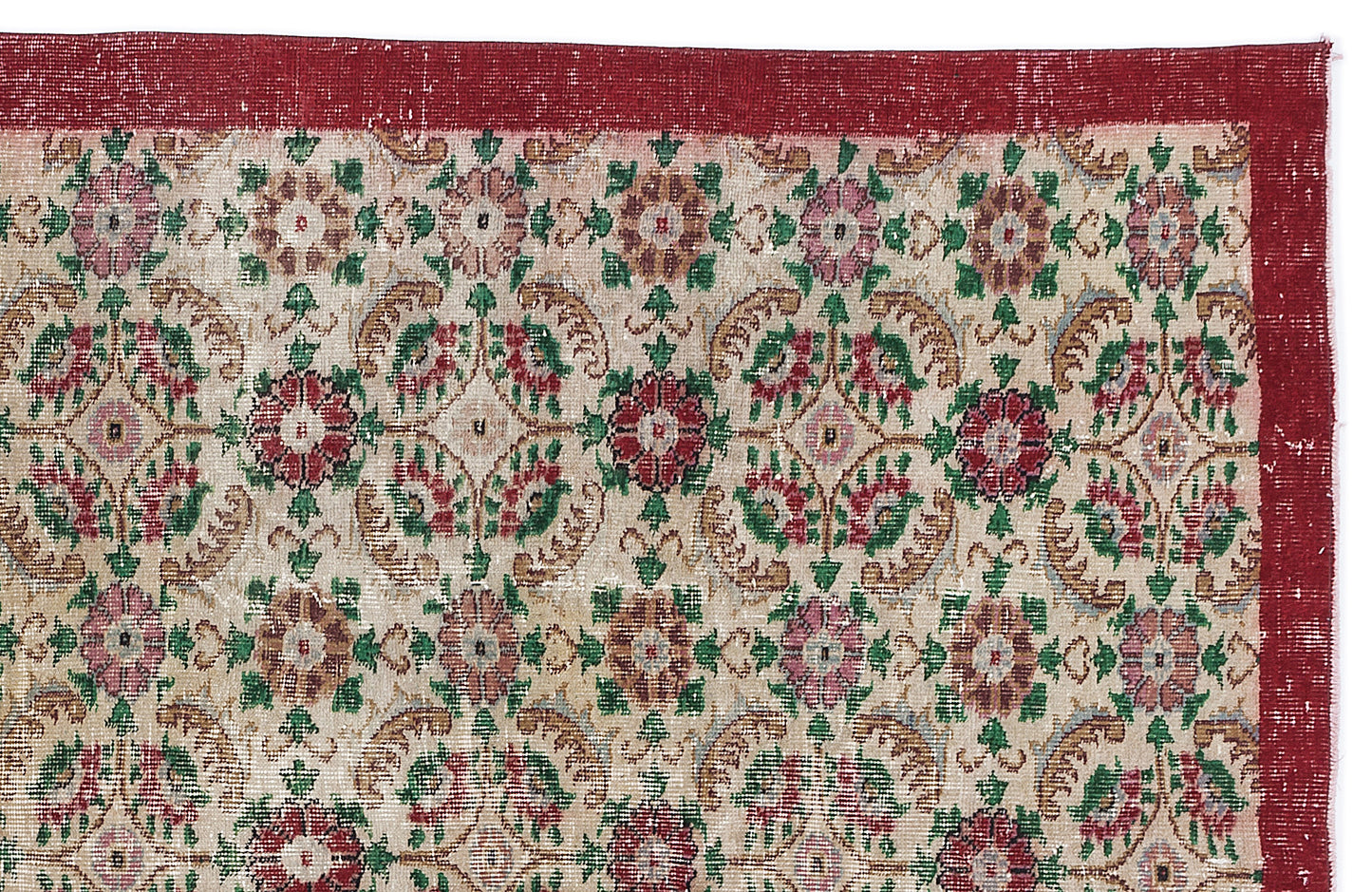 Kanala - Vintage Floral Rug - 5'5 X 8'10