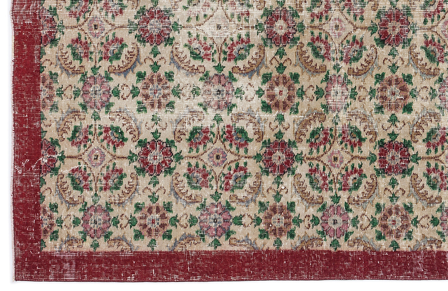Kanala - Vintage Floral Rug - 5'5 X 8'10
