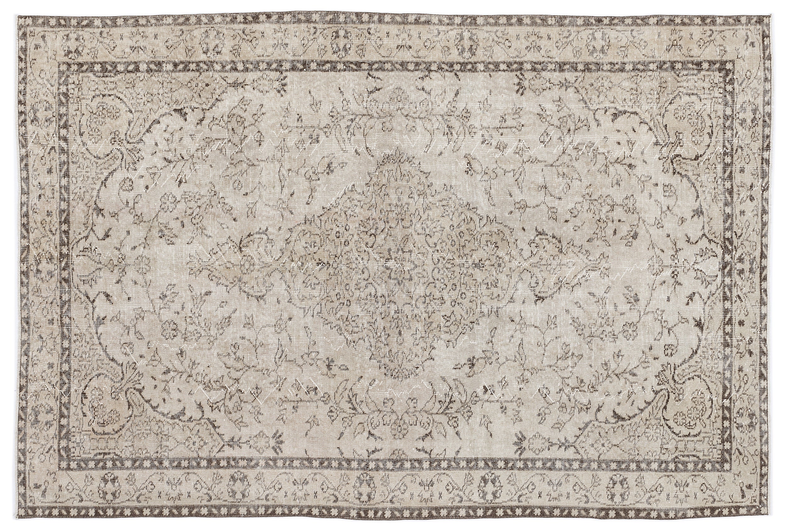Vobien - Vintage Medallion Rug - 5'9 X 8'8