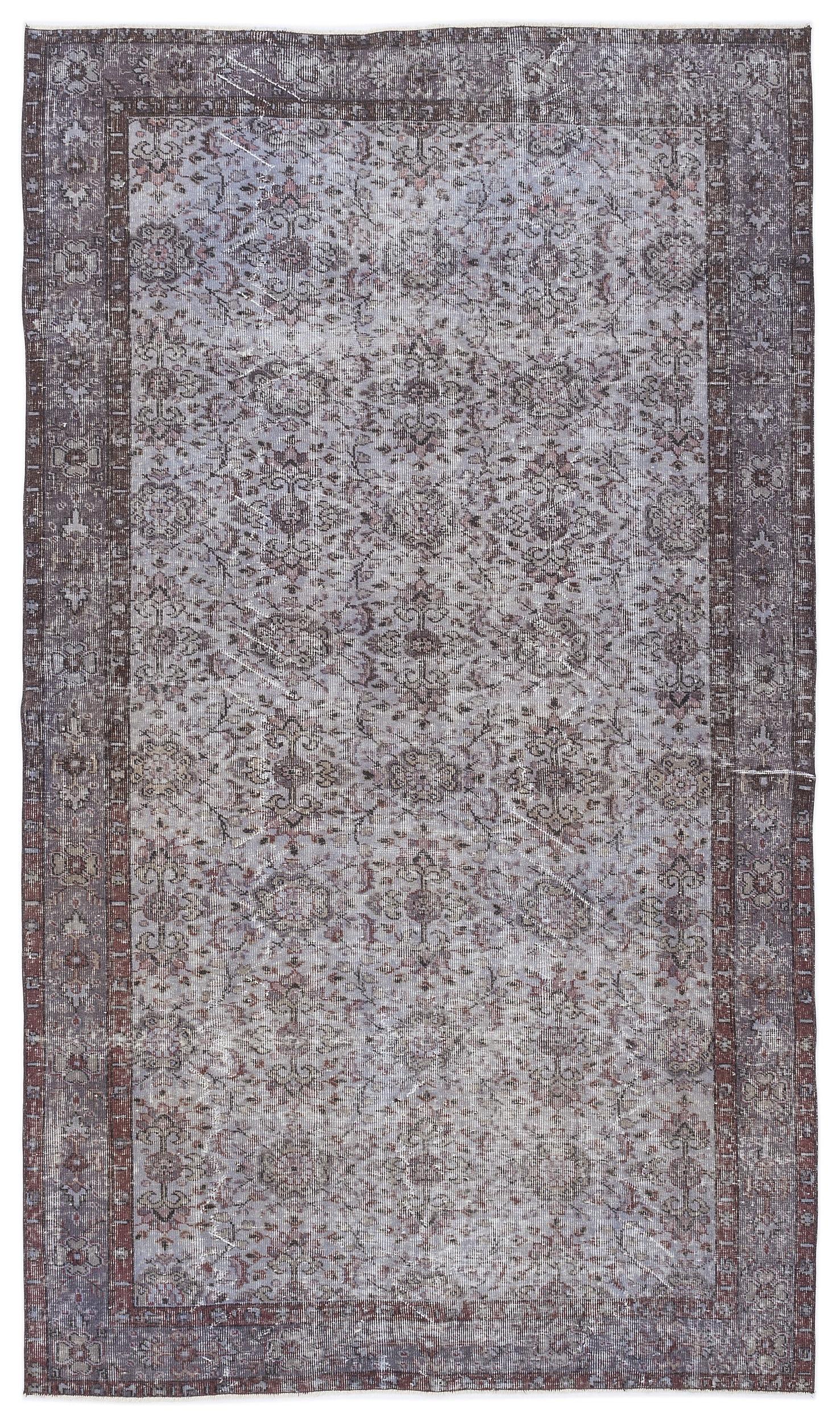 Cepuus - Vintage Floral Rug - 5'8 X 10'0