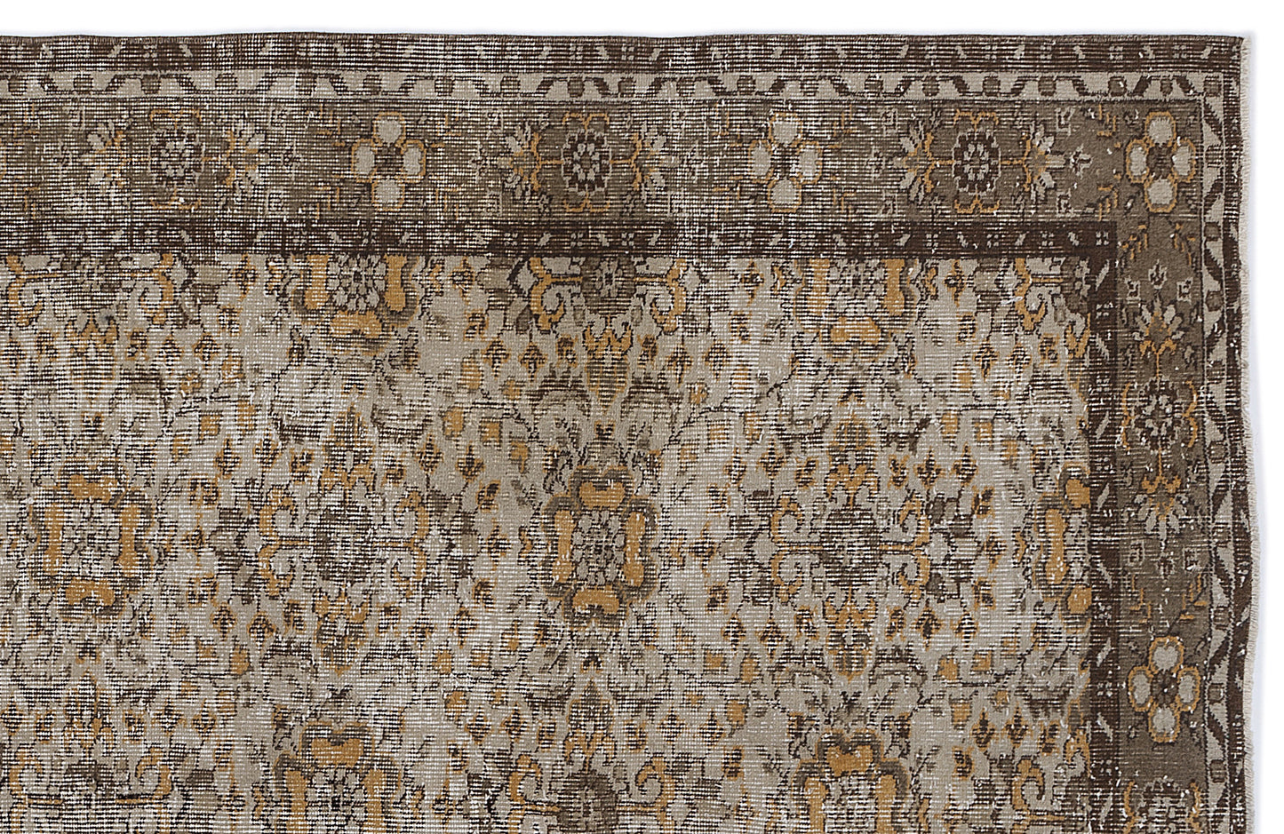 Penaa - Vintage Floral Rug - 5'9 X 9'1