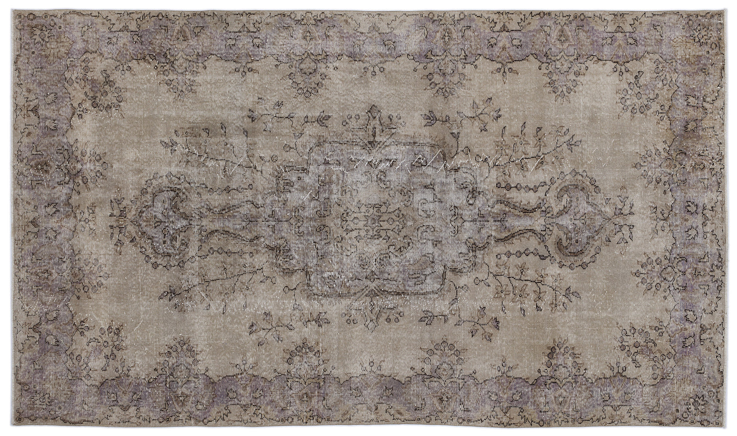 Liagien - Vintage Distressed Rug - 5'9 X 9'10