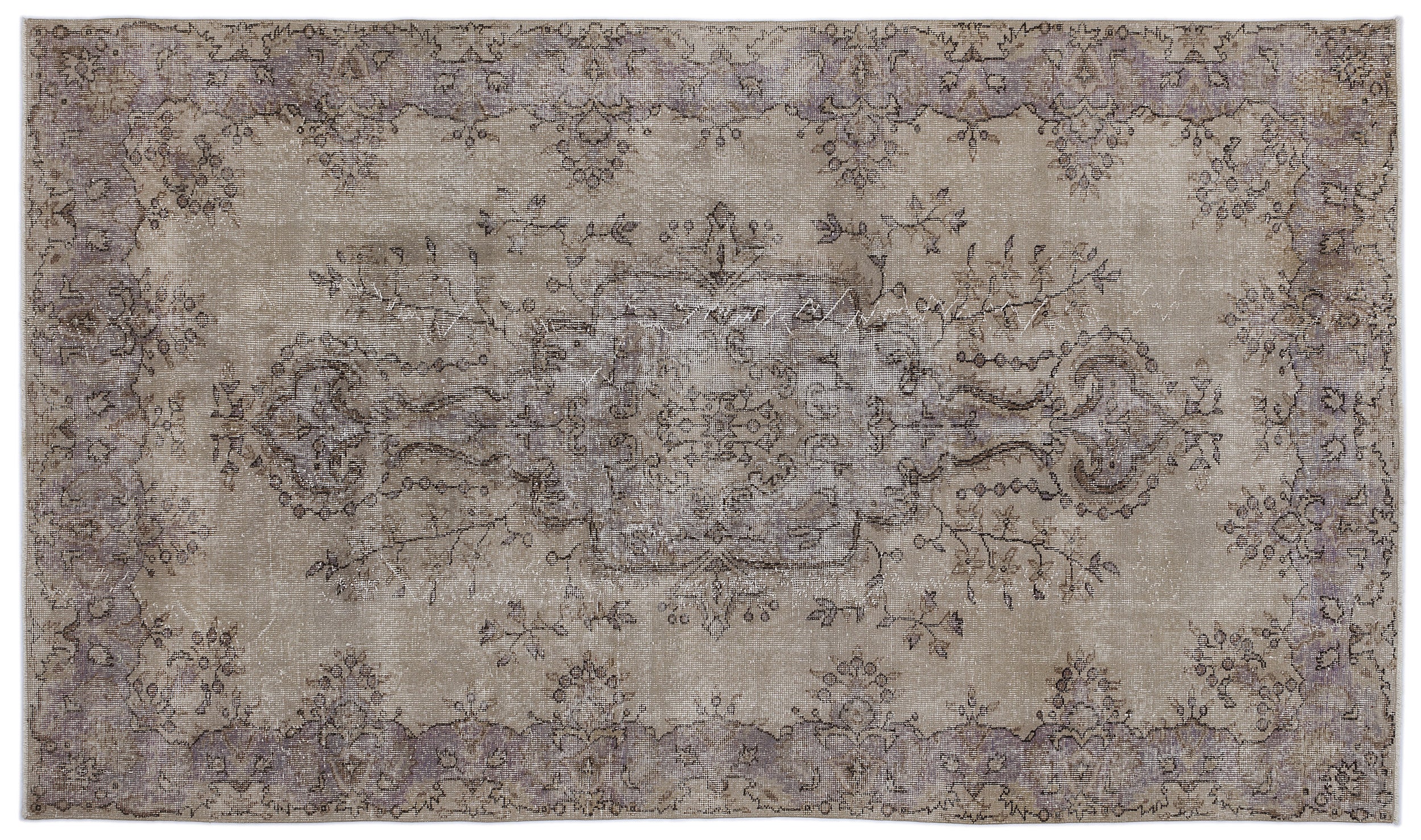 Liagien - Vintage Distressed Rug - 5'9 X 9'10