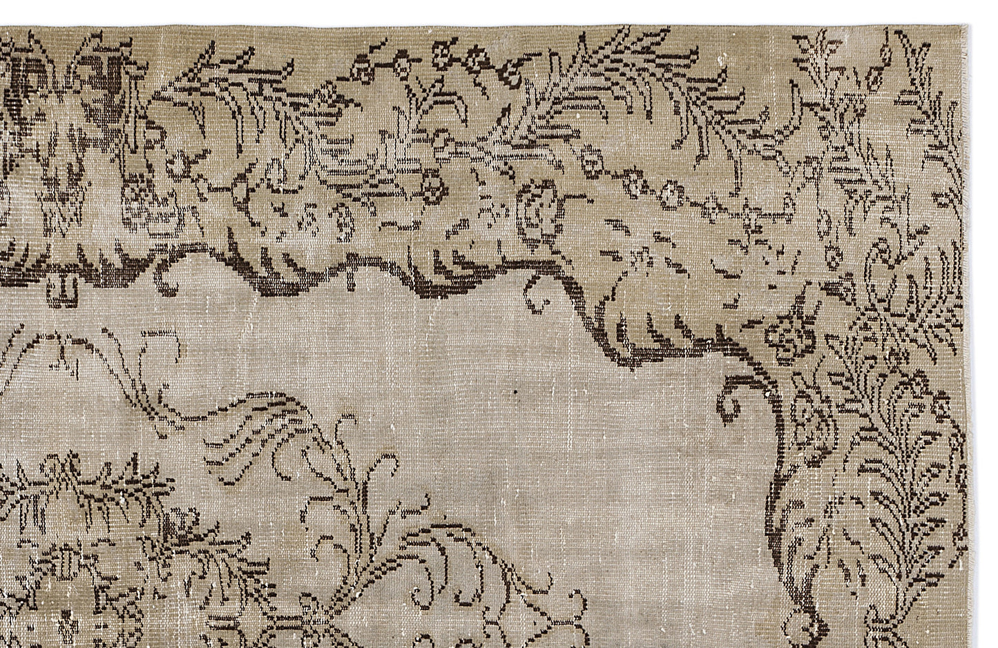 Bonuta - Vintage Medallion Rug - 5'7 X 8'8