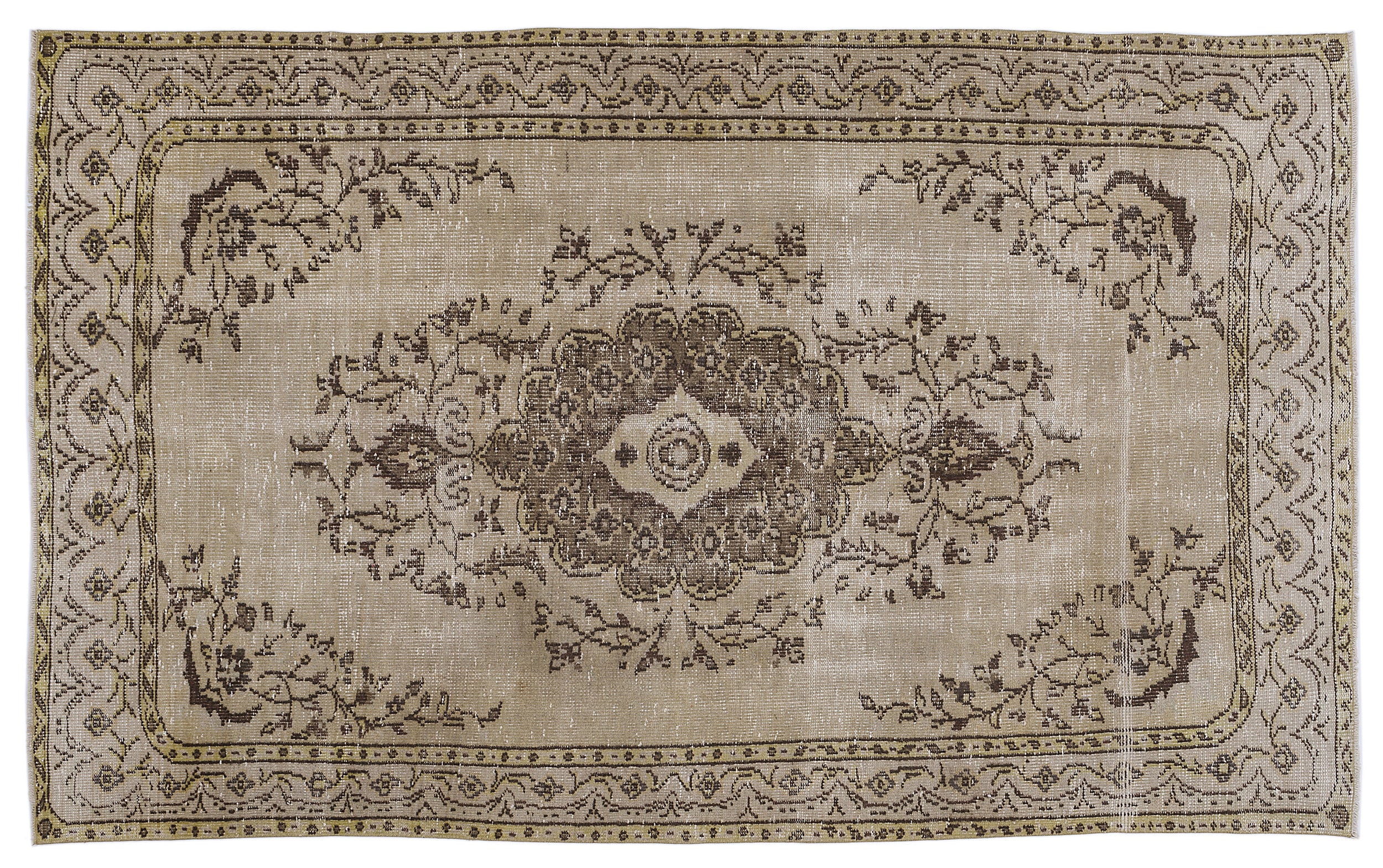 Dailuix - Vintage Medallion Rug - 5'5 X 9'0