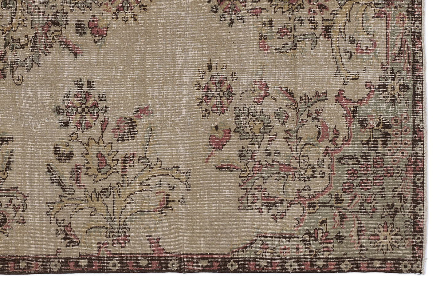 Flaufais - Vintage Medallion Rug - 5'8 X 9'10