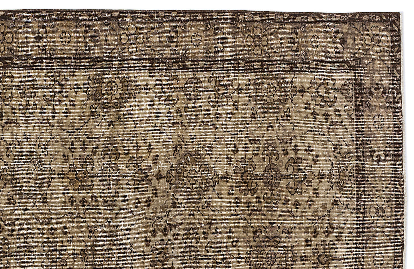Hapama - Vintage Floral Rug - 5'5 X 8'11