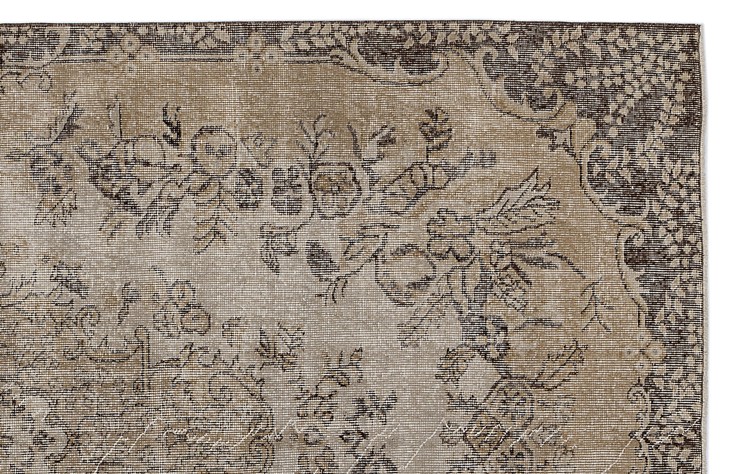 Gleas - Vintage Medallion Rug - 5'5 X 9'3