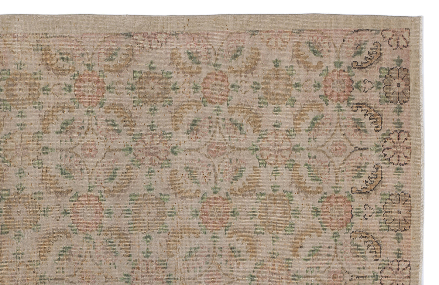Fleta - Vintage Floral Rug - 5'7 X 9'8